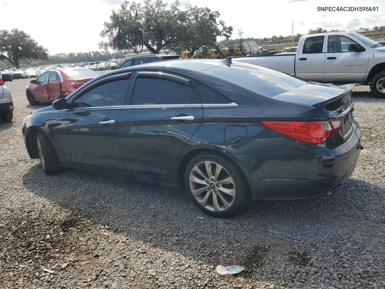 2013 Hyundai Sonata Se VIN: 5NPEC4AC3DH595691 Lot: 71876654