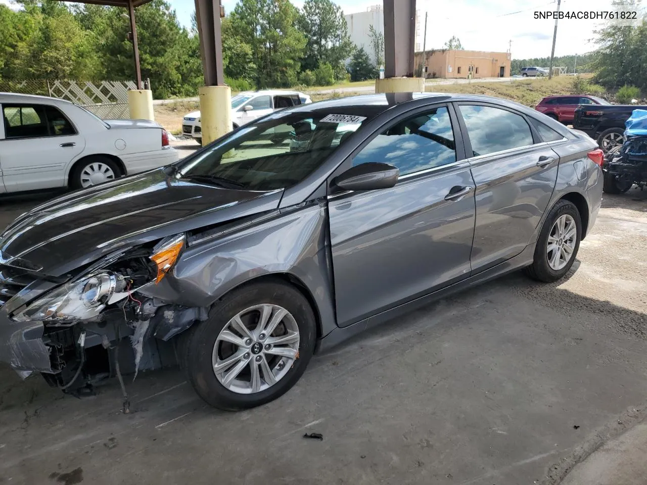 2013 Hyundai Sonata Gls VIN: 5NPEB4AC8DH761822 Lot: 72006784