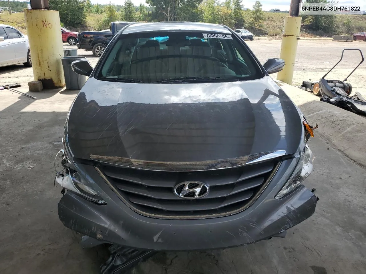 2013 Hyundai Sonata Gls VIN: 5NPEB4AC8DH761822 Lot: 72006784