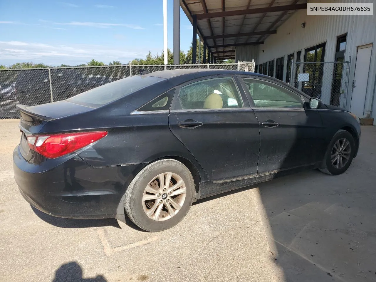 2013 Hyundai Sonata Gls VIN: 5NPEB4AC0DH676635 Lot: 72017044