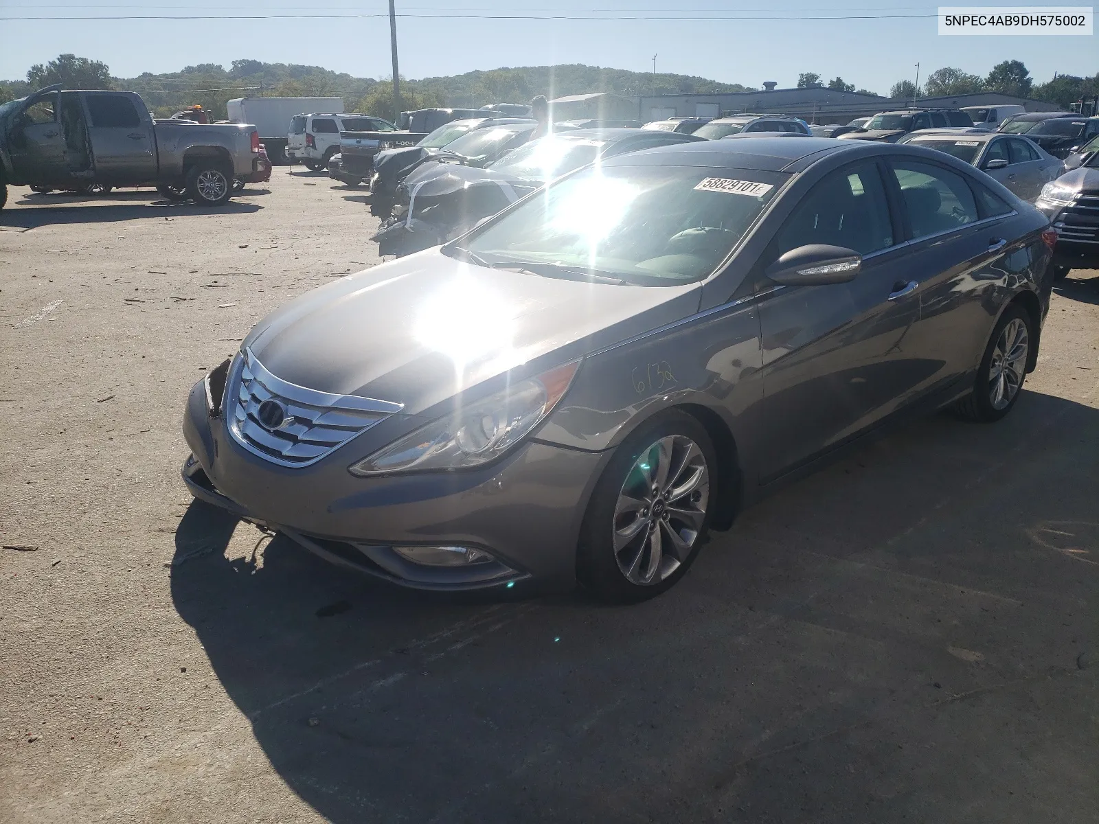 2013 Hyundai Sonata Se VIN: 5NPEC4AB9DH575002 Lot: 72132984