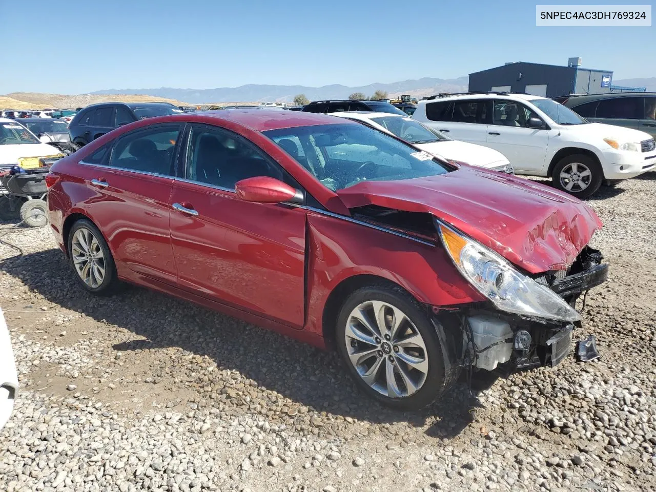 2013 Hyundai Sonata Se VIN: 5NPEC4AC3DH769324 Lot: 72369504