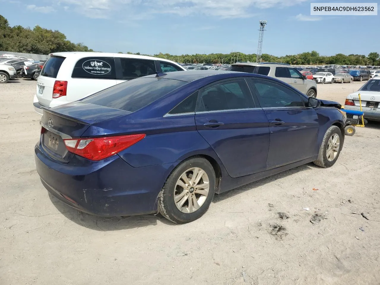 2013 Hyundai Sonata Gls VIN: 5NPEB4AC9DH623562 Lot: 72537354