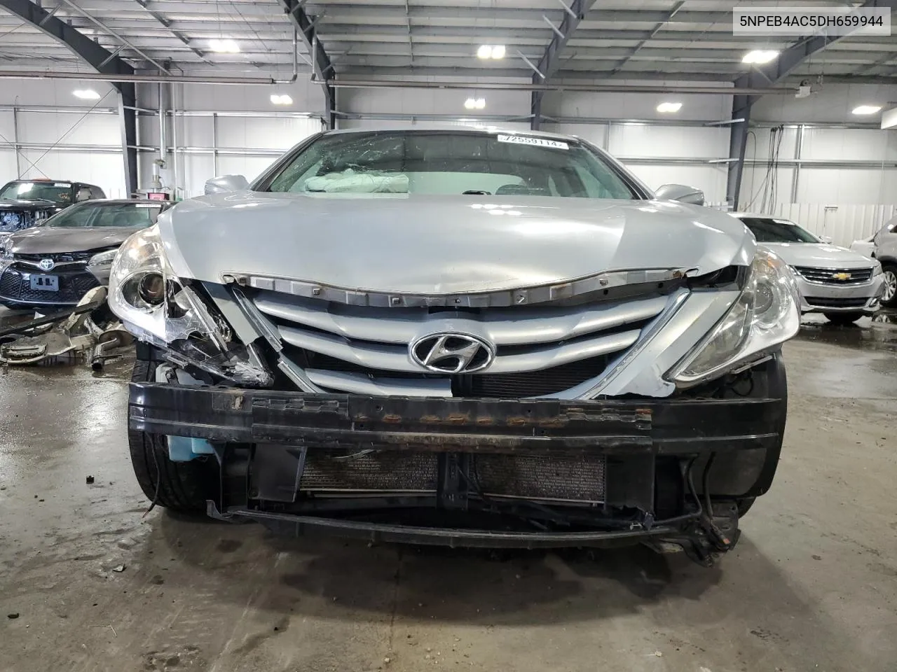 2013 Hyundai Sonata Gls VIN: 5NPEB4AC5DH659944 Lot: 72559114