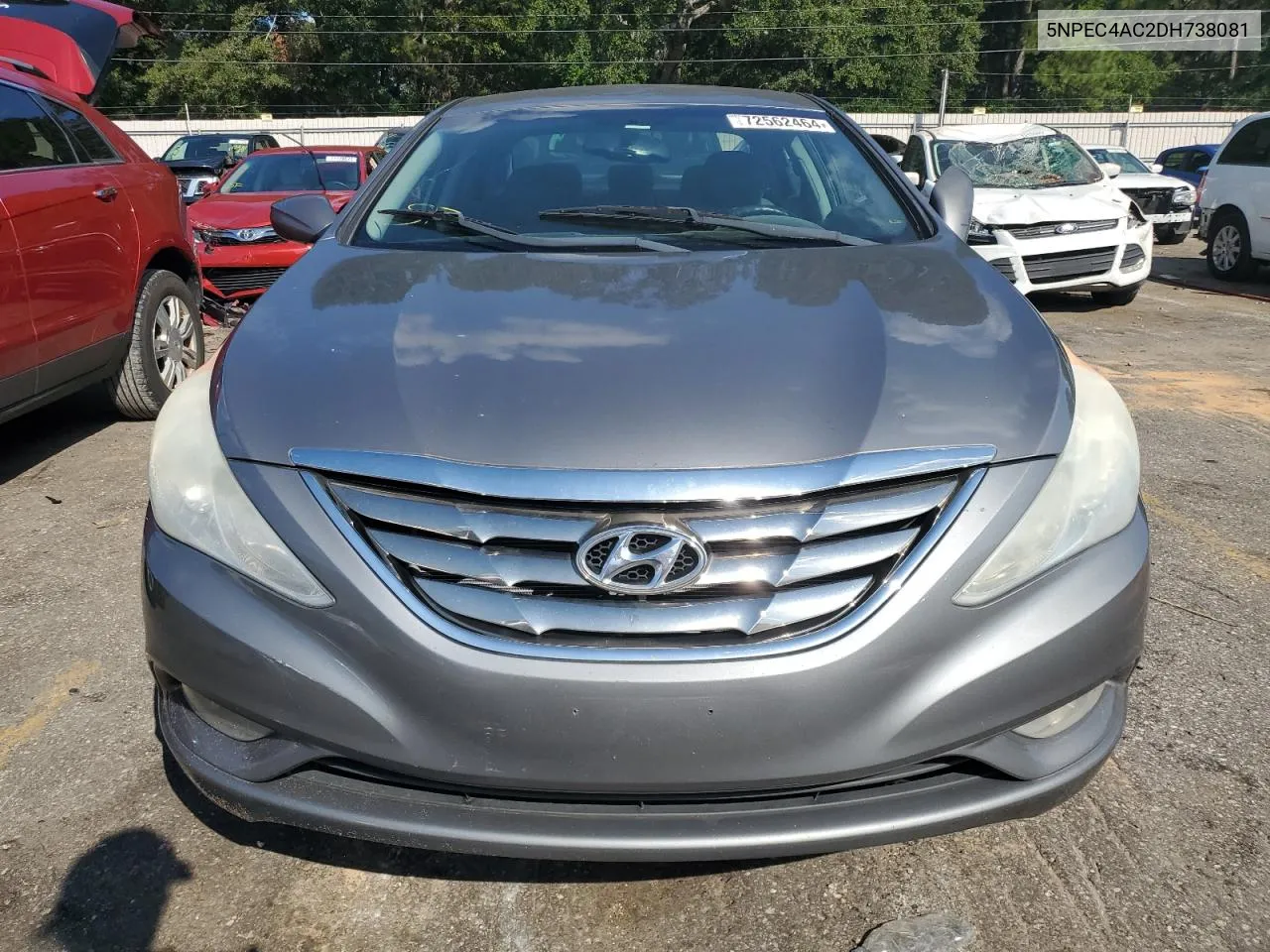 2013 Hyundai Sonata Se VIN: 5NPEC4AC2DH738081 Lot: 72562464