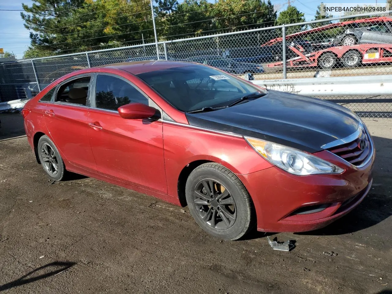 2013 Hyundai Sonata Gls VIN: 5NPEB4AC9DH629488 Lot: 72590494