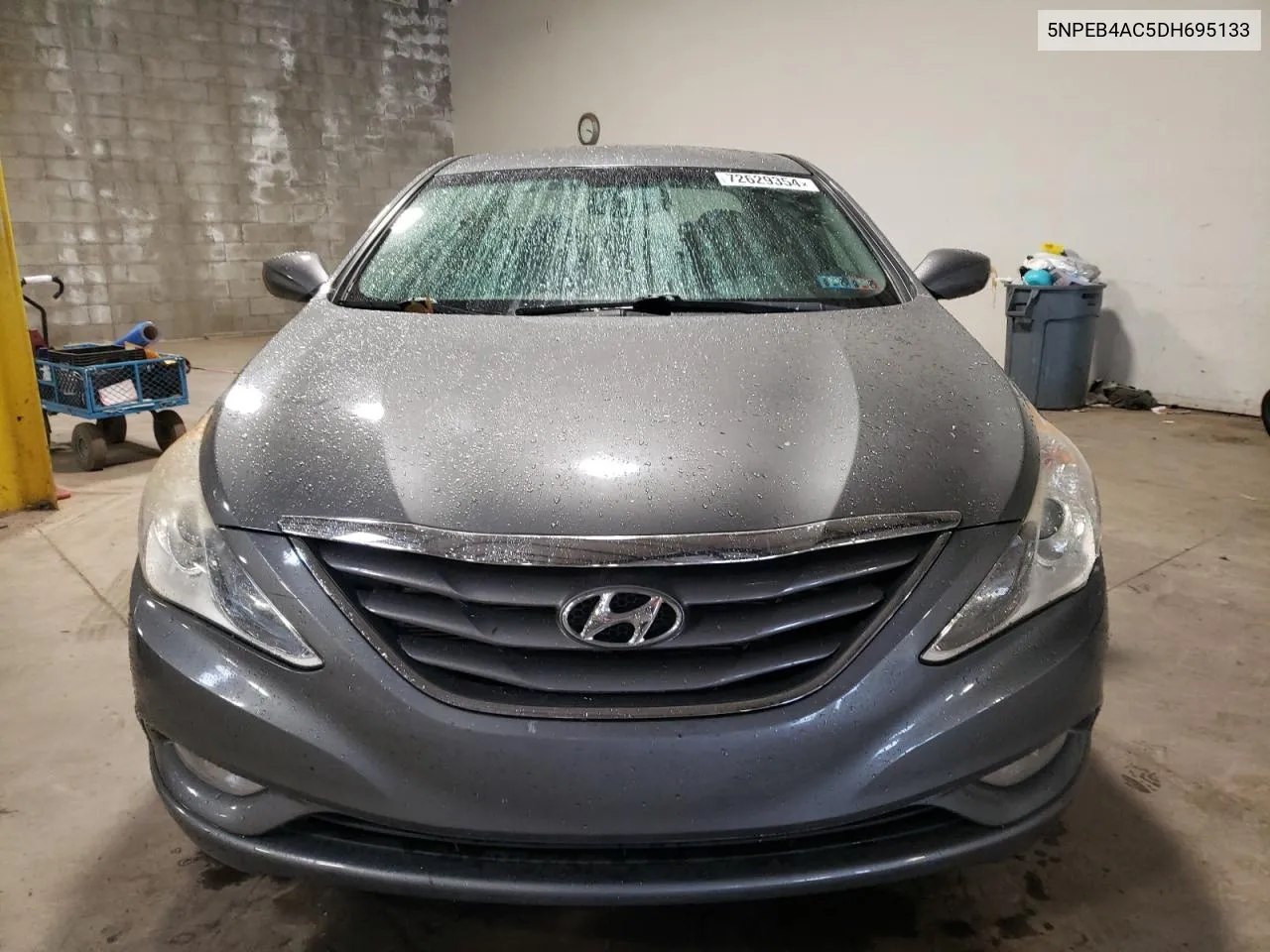 2013 Hyundai Sonata Gls VIN: 5NPEB4AC5DH695133 Lot: 72629354