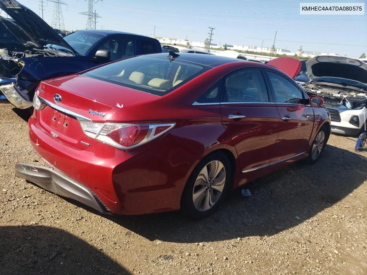 2013 Hyundai Sonata Hybrid VIN: KMHEC4A47DA080575 Lot: 72635584