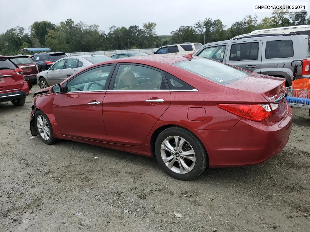 2013 Hyundai Sonata Se VIN: 5NPEC4ACXDH636074 Lot: 73045484