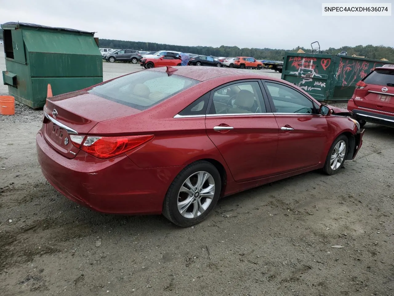 2013 Hyundai Sonata Se VIN: 5NPEC4ACXDH636074 Lot: 73045484