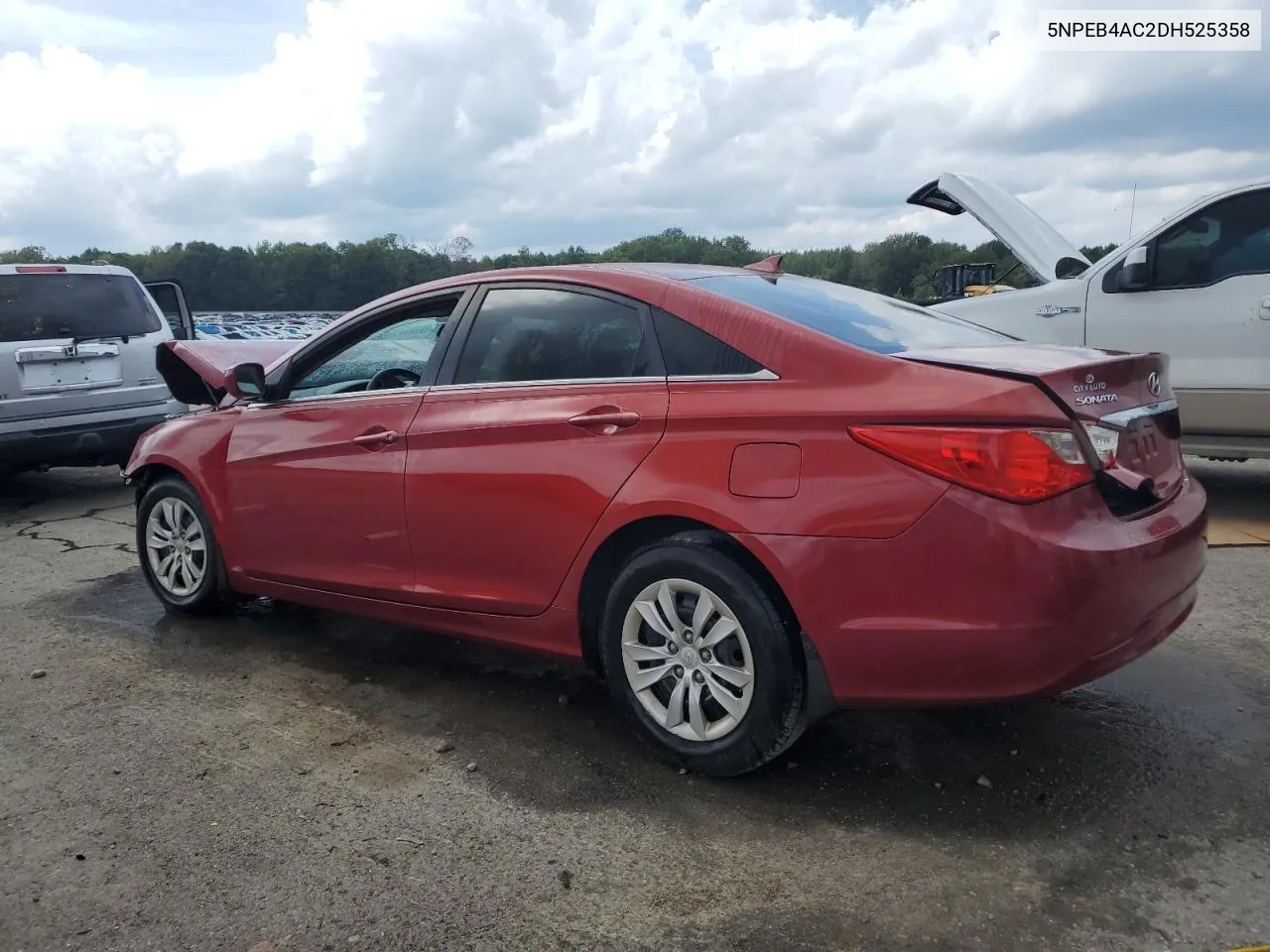 2013 Hyundai Sonata Gls VIN: 5NPEB4AC2DH525358 Lot: 73100754