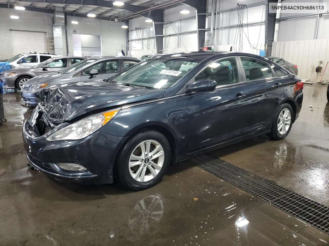 2013 Hyundai Sonata Gls VIN: 5NPEB4AC9DH686113 Lot: 73246144