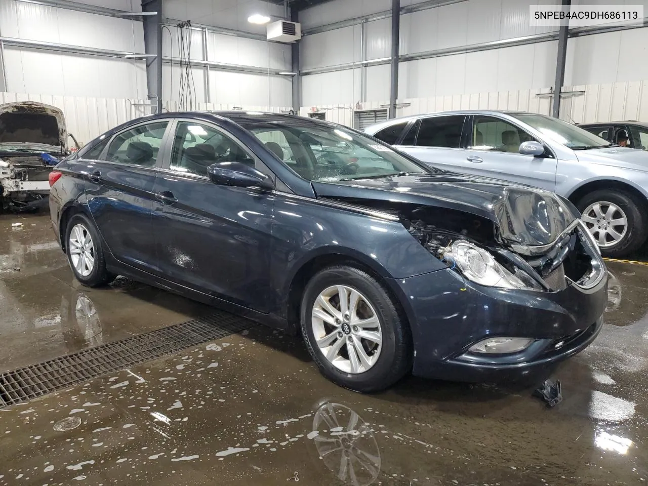 2013 Hyundai Sonata Gls VIN: 5NPEB4AC9DH686113 Lot: 73246144