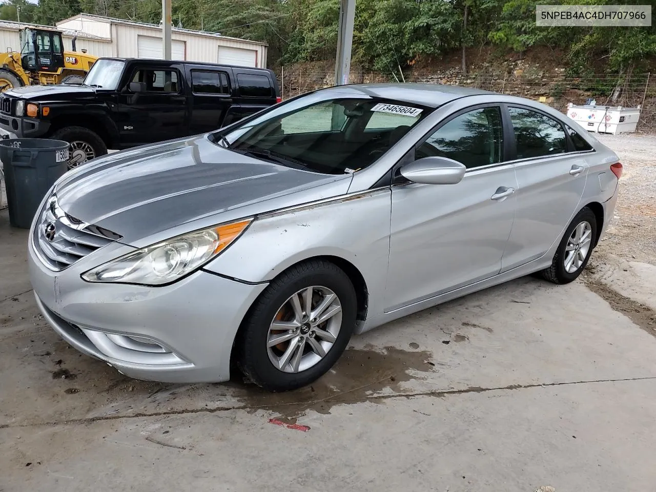 2013 Hyundai Sonata Gls VIN: 5NPEB4AC4DH707966 Lot: 73465604