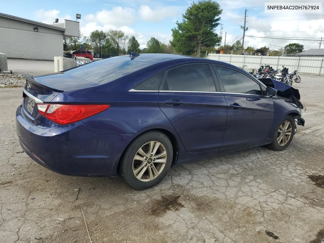 2013 Hyundai Sonata Gls VIN: 5NPEB4AC2DH767924 Lot: 73529694