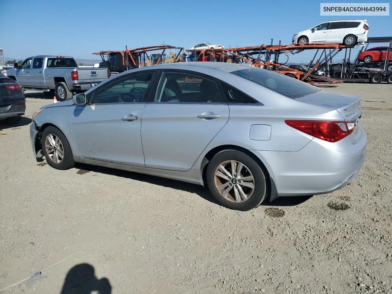 2013 Hyundai Sonata Gls VIN: 5NPEB4AC6DH643994 Lot: 73593244