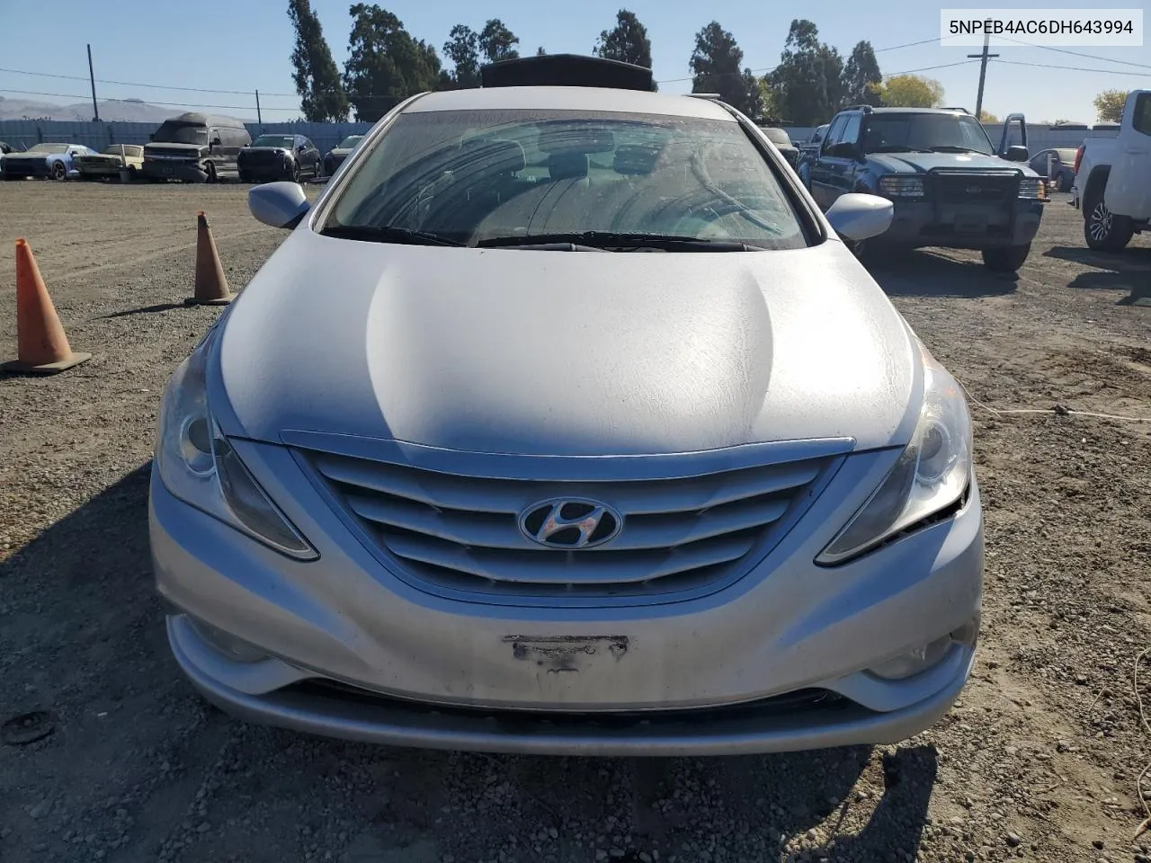 2013 Hyundai Sonata Gls VIN: 5NPEB4AC6DH643994 Lot: 73593244