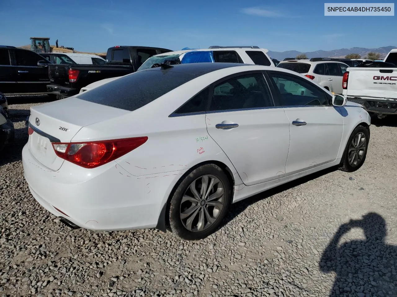 2013 Hyundai Sonata Se VIN: 5NPEC4AB4DH735450 Lot: 73770044