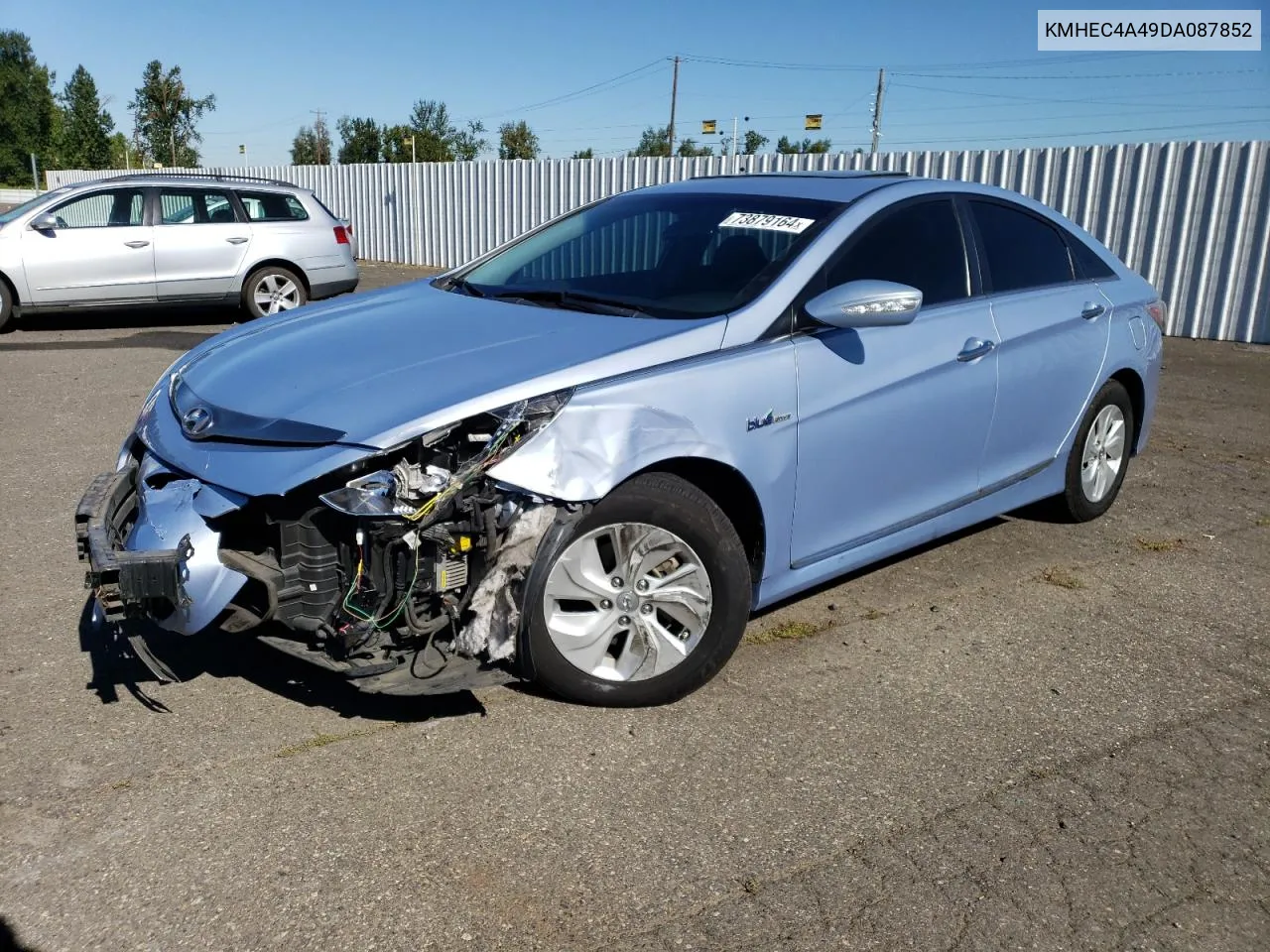 2013 Hyundai Sonata Hybrid VIN: KMHEC4A49DA087852 Lot: 73879164