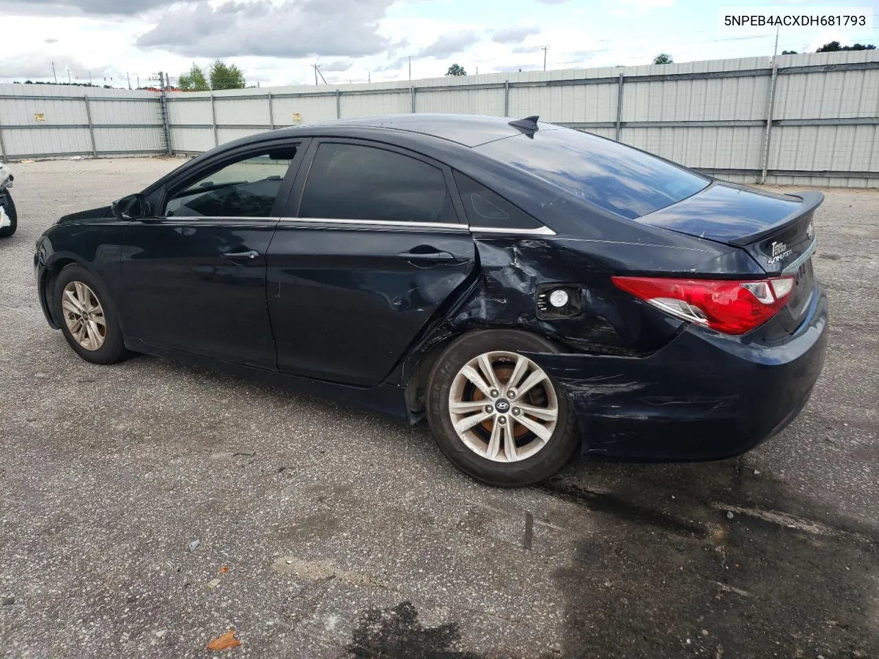 2013 Hyundai Sonata Gls VIN: 5NPEB4ACXDH681793 Lot: 73941874