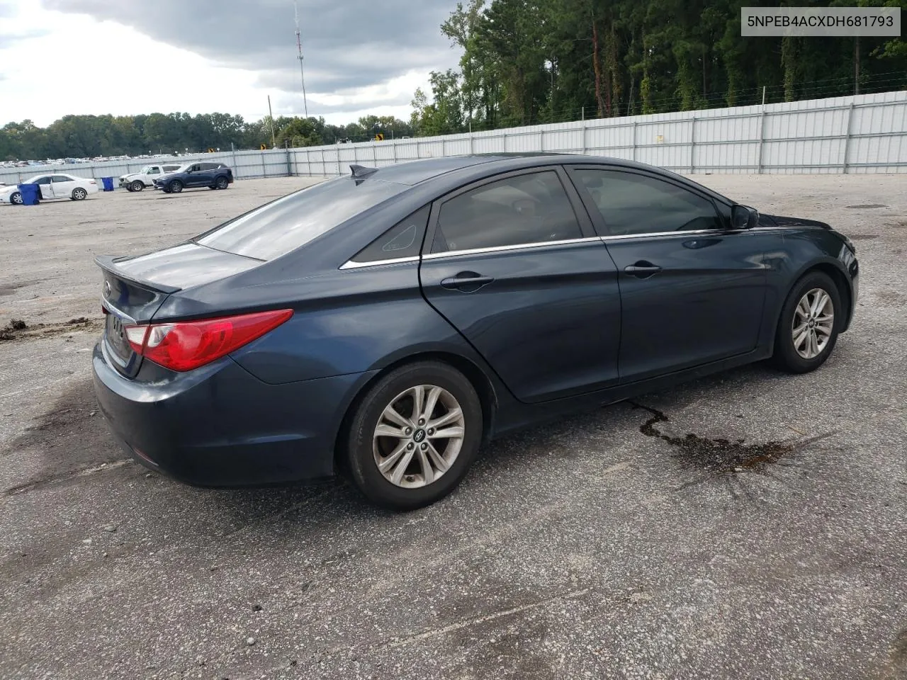 2013 Hyundai Sonata Gls VIN: 5NPEB4ACXDH681793 Lot: 73941874