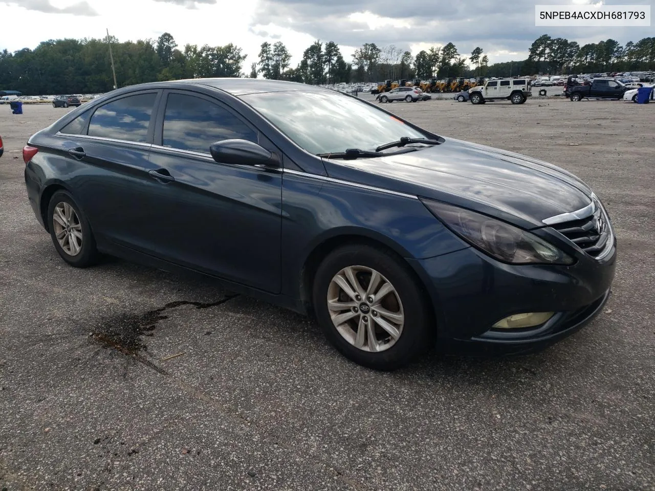 2013 Hyundai Sonata Gls VIN: 5NPEB4ACXDH681793 Lot: 73941874