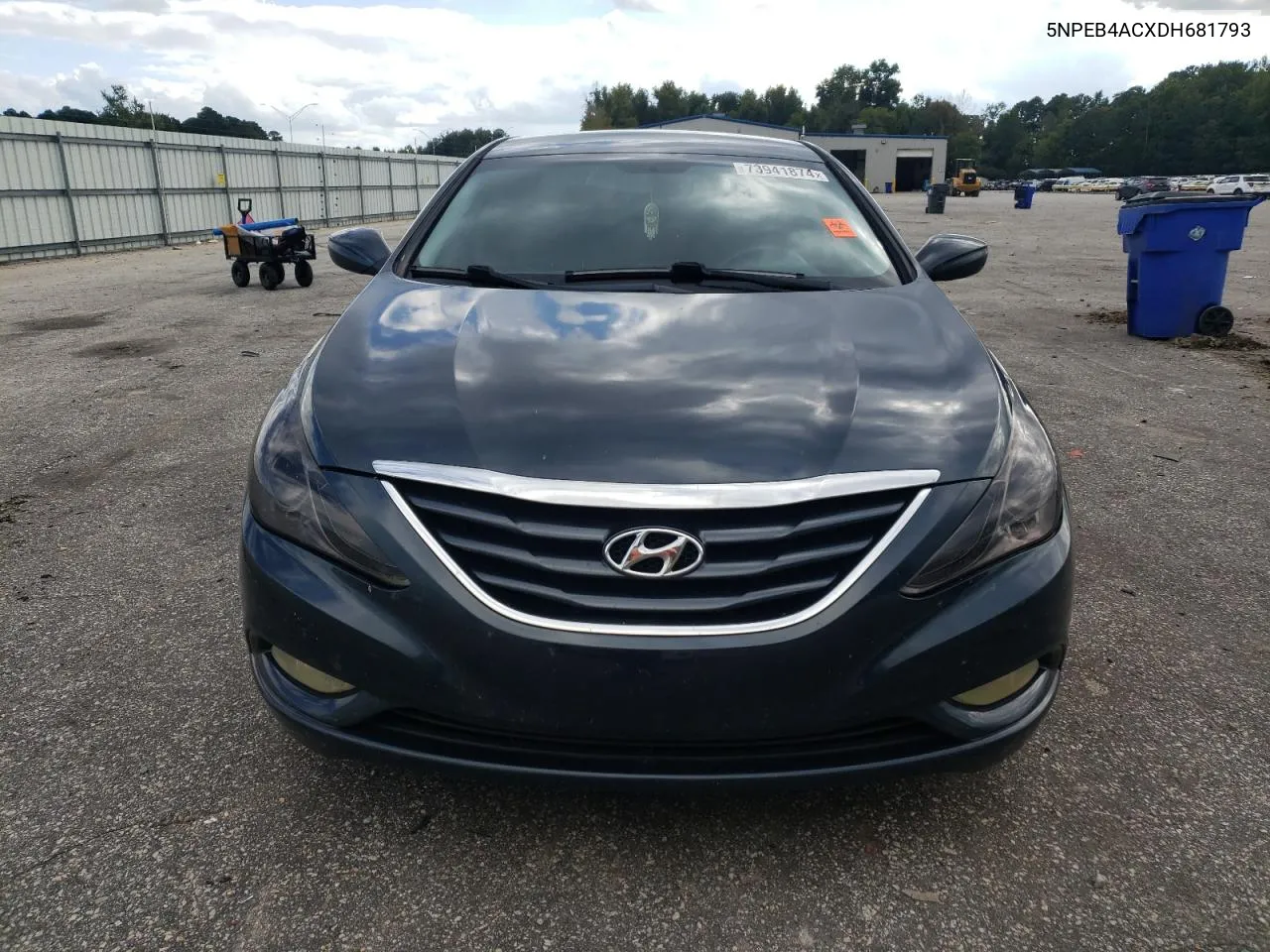 2013 Hyundai Sonata Gls VIN: 5NPEB4ACXDH681793 Lot: 73941874