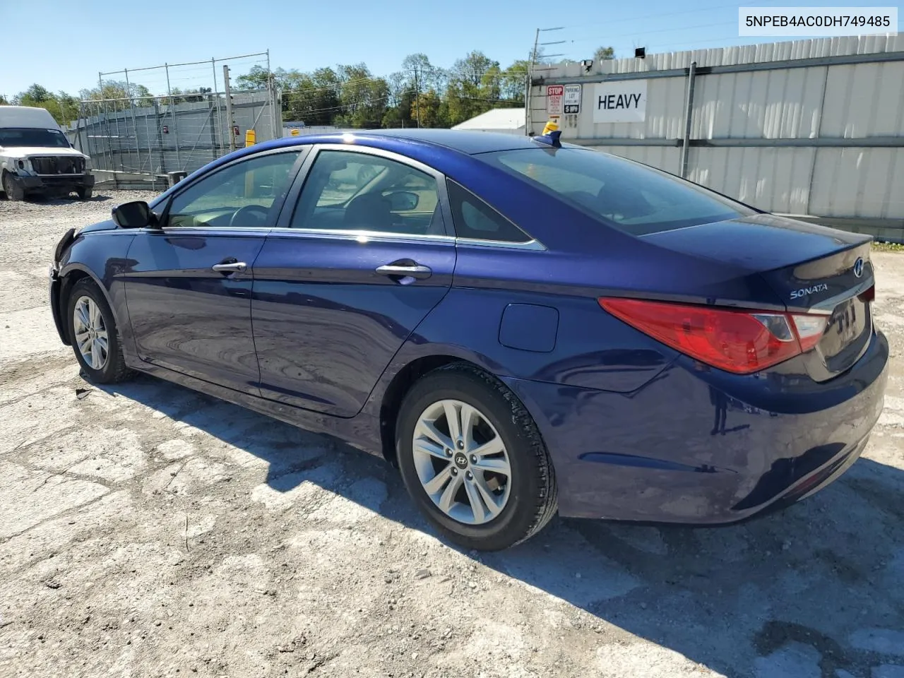 2013 Hyundai Sonata Gls VIN: 5NPEB4AC0DH749485 Lot: 74359404