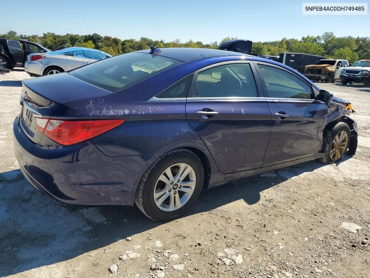 2013 Hyundai Sonata Gls VIN: 5NPEB4AC0DH749485 Lot: 74359404