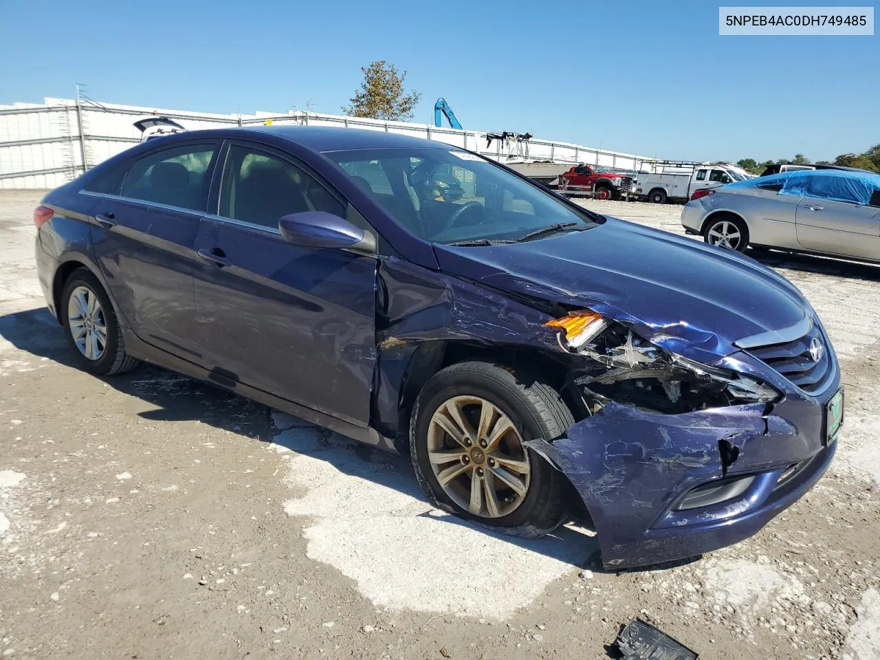 2013 Hyundai Sonata Gls VIN: 5NPEB4AC0DH749485 Lot: 74359404