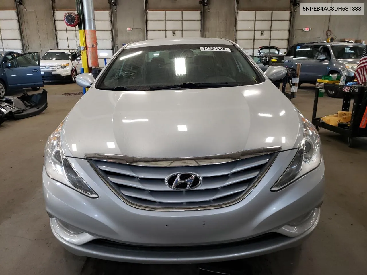 2013 Hyundai Sonata Gls VIN: 5NPEB4AC8DH681338 Lot: 74564834