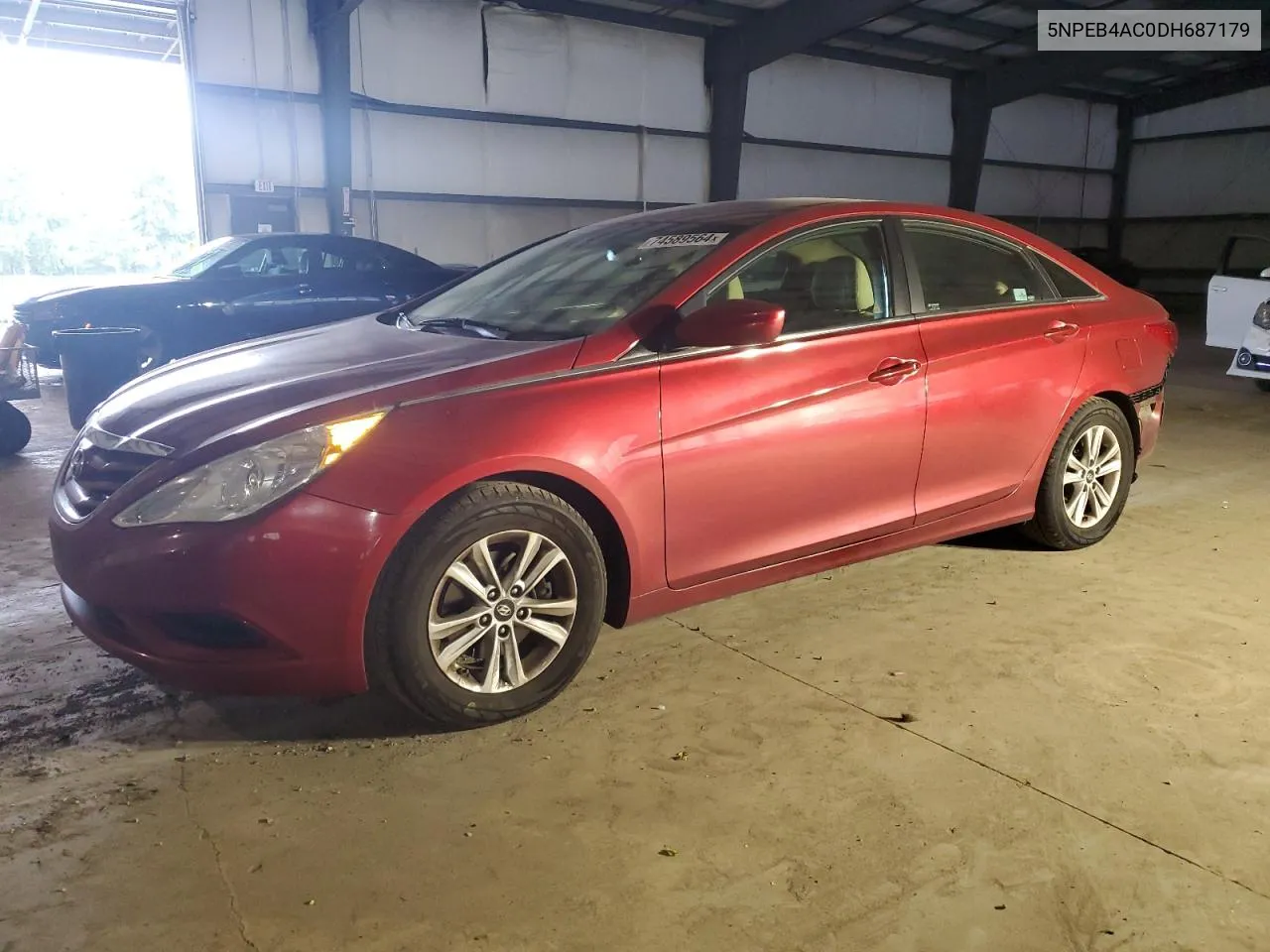 2013 Hyundai Sonata Gls VIN: 5NPEB4AC0DH687179 Lot: 74589564