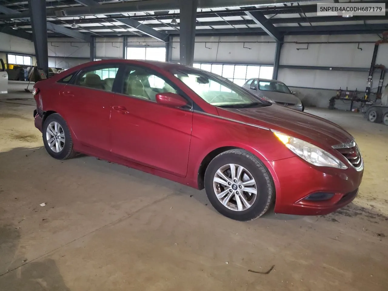 2013 Hyundai Sonata Gls VIN: 5NPEB4AC0DH687179 Lot: 74589564