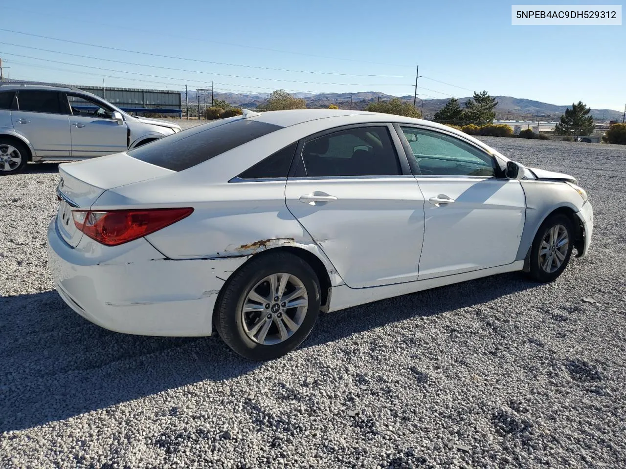 2013 Hyundai Sonata Gls VIN: 5NPEB4AC9DH529312 Lot: 74638384