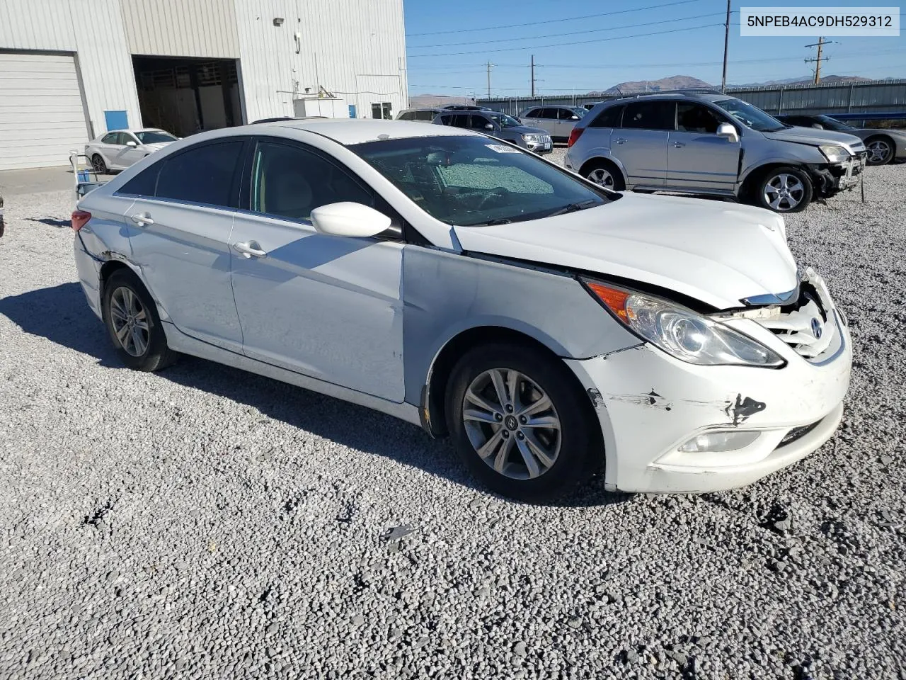 2013 Hyundai Sonata Gls VIN: 5NPEB4AC9DH529312 Lot: 74638384