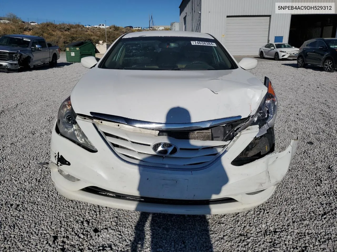 2013 Hyundai Sonata Gls VIN: 5NPEB4AC9DH529312 Lot: 74638384