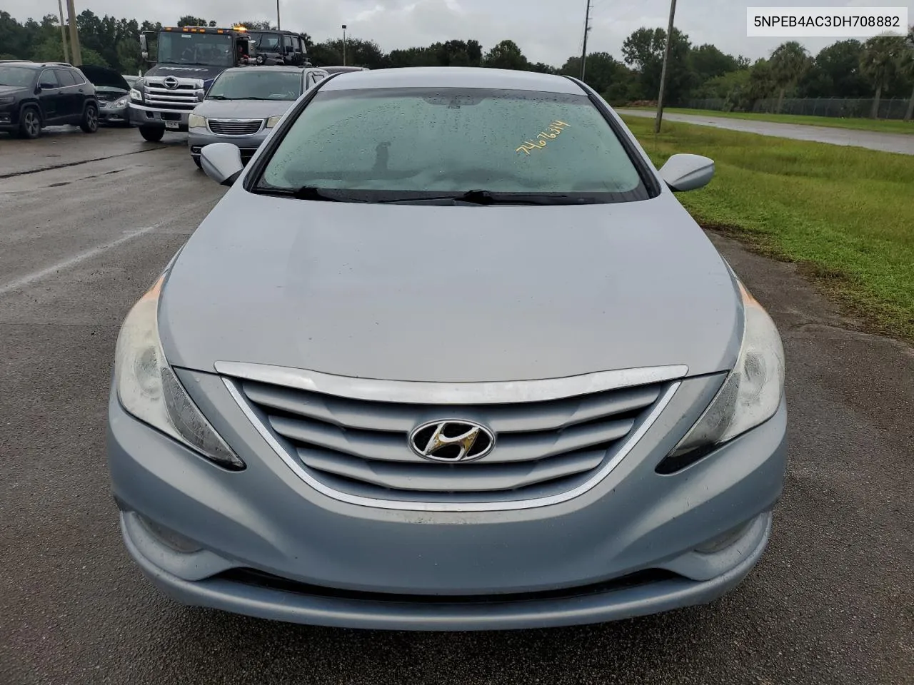 2013 Hyundai Sonata Gls VIN: 5NPEB4AC3DH708882 Lot: 74676314