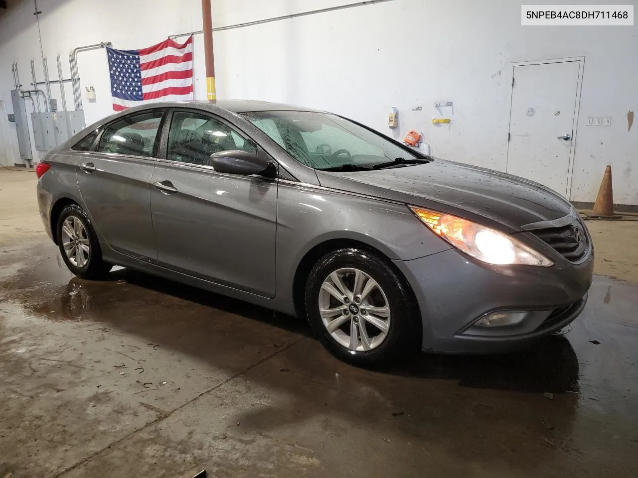 2013 Hyundai Sonata Gls VIN: 5NPEB4AC8DH711468 Lot: 74816284