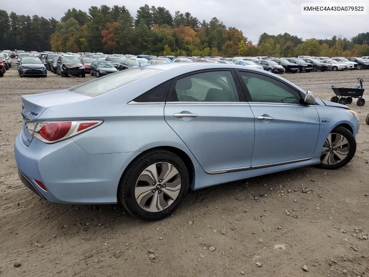 2013 Hyundai Sonata Hybrid VIN: KMHEC4A43DA079522 Lot: 74833364