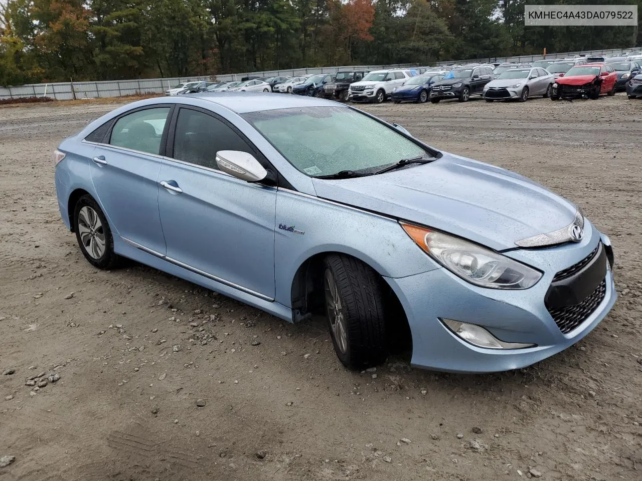 2013 Hyundai Sonata Hybrid VIN: KMHEC4A43DA079522 Lot: 74833364