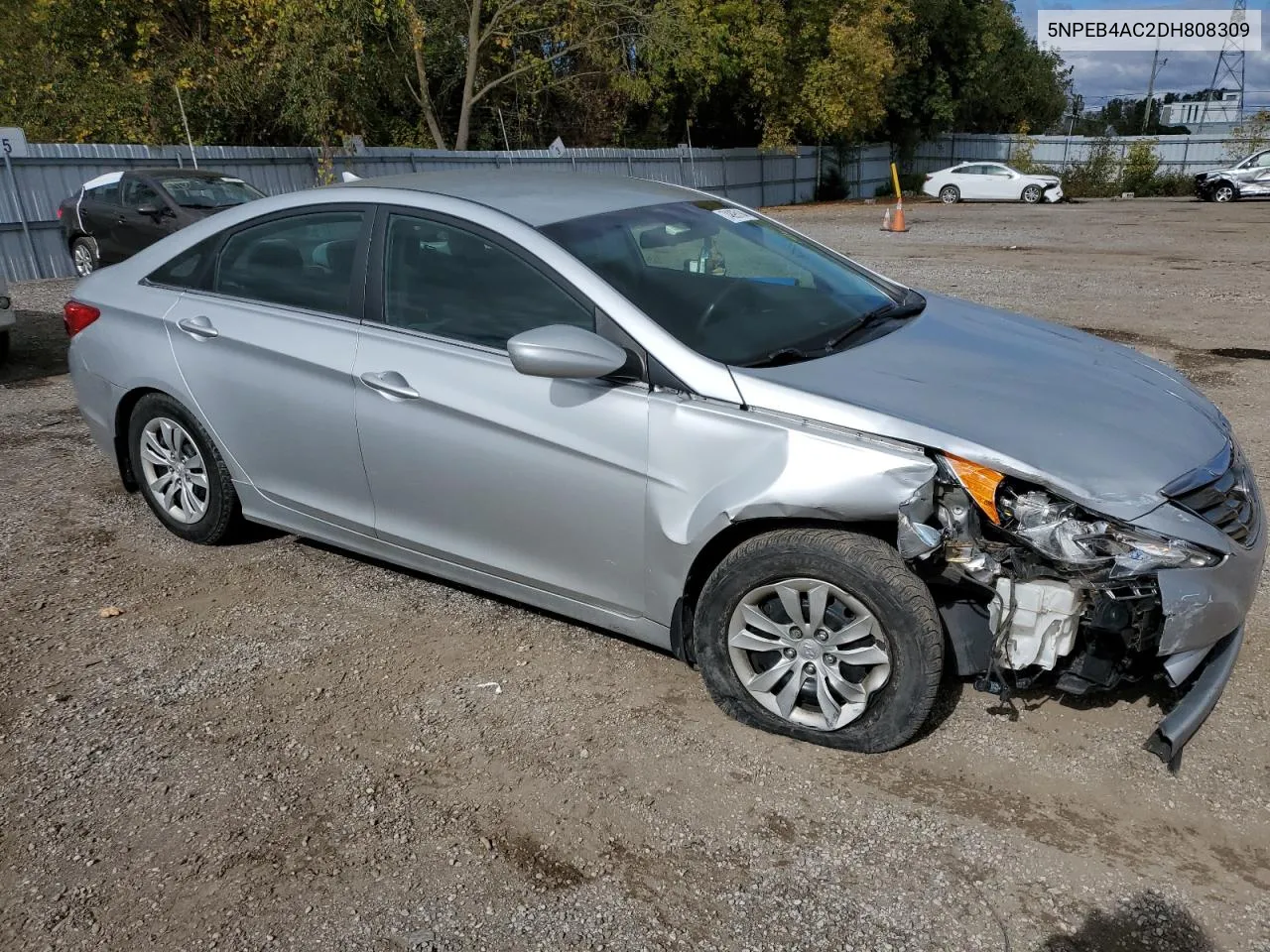 2013 Hyundai Sonata Gls VIN: 5NPEB4AC2DH808309 Lot: 74895184