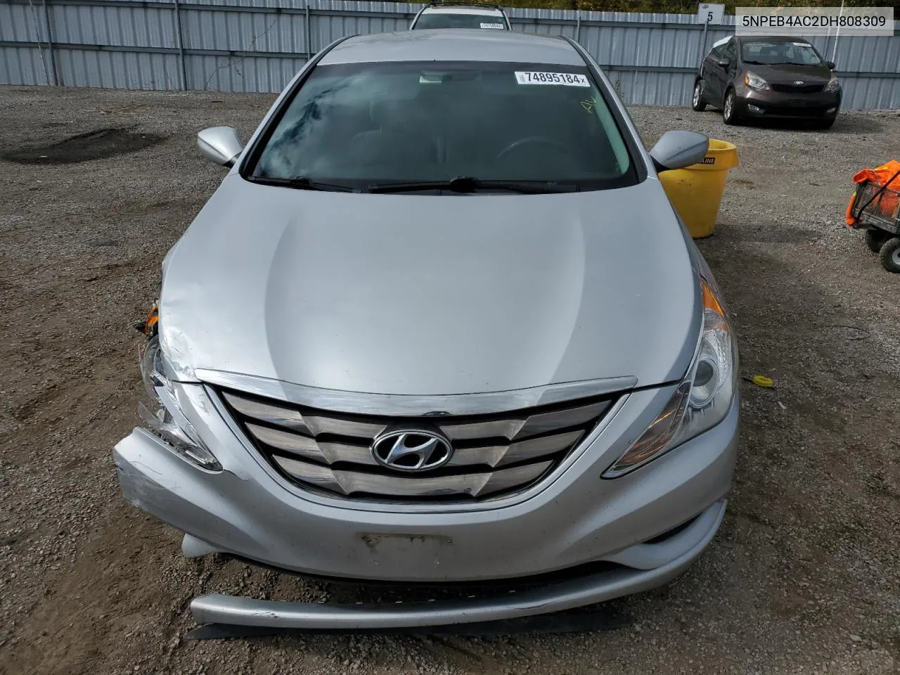 2013 Hyundai Sonata Gls VIN: 5NPEB4AC2DH808309 Lot: 74895184