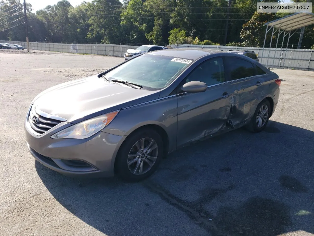 2013 Hyundai Sonata Gls VIN: 5NPEB4AC6DH707807 Lot: 74979724