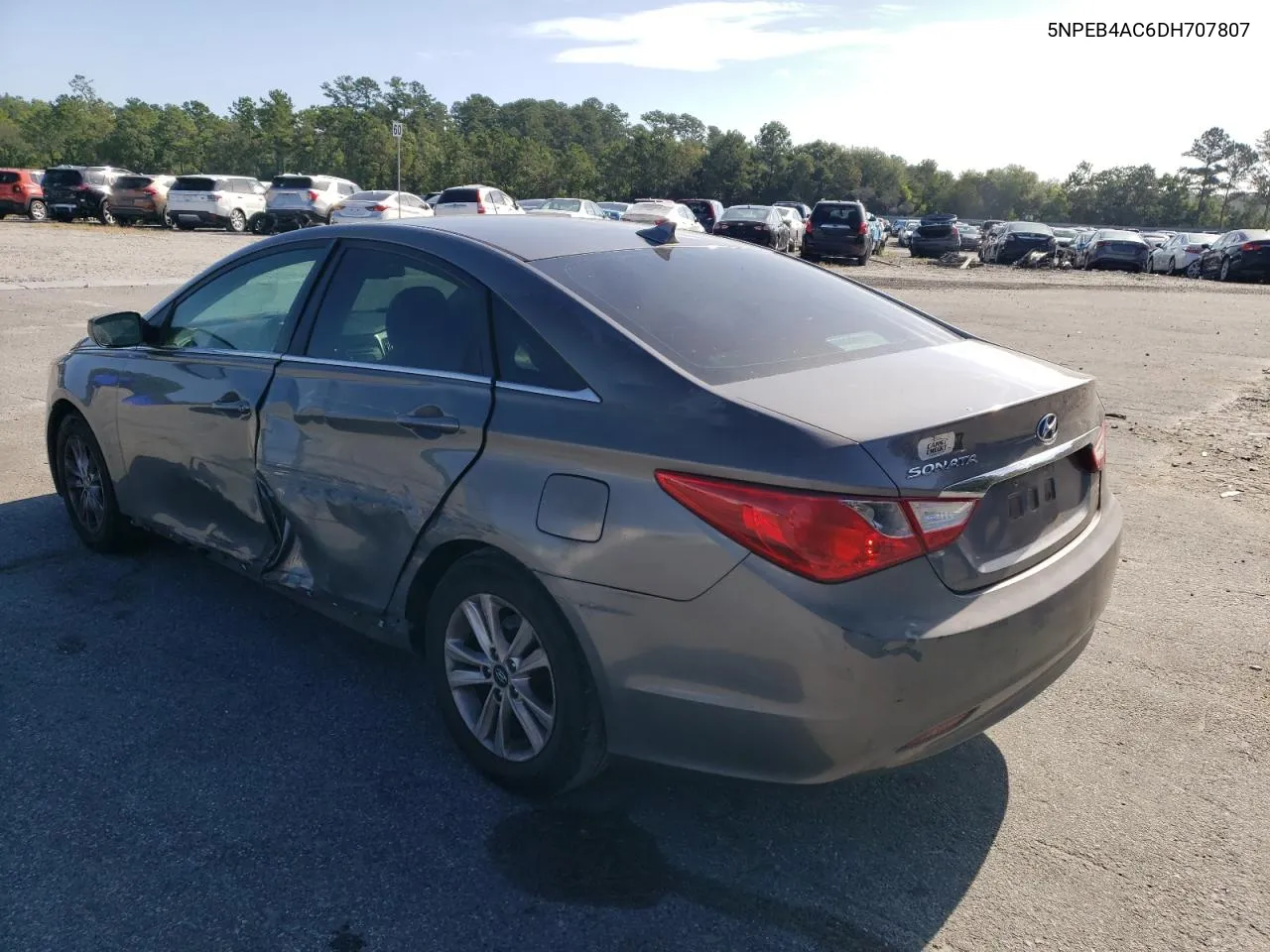 2013 Hyundai Sonata Gls VIN: 5NPEB4AC6DH707807 Lot: 74979724