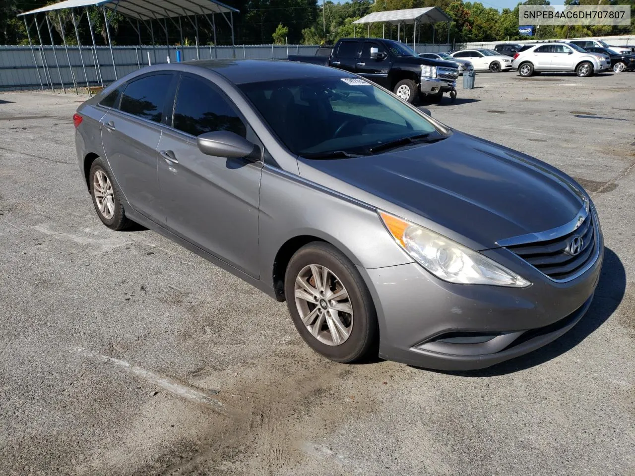 2013 Hyundai Sonata Gls VIN: 5NPEB4AC6DH707807 Lot: 74979724