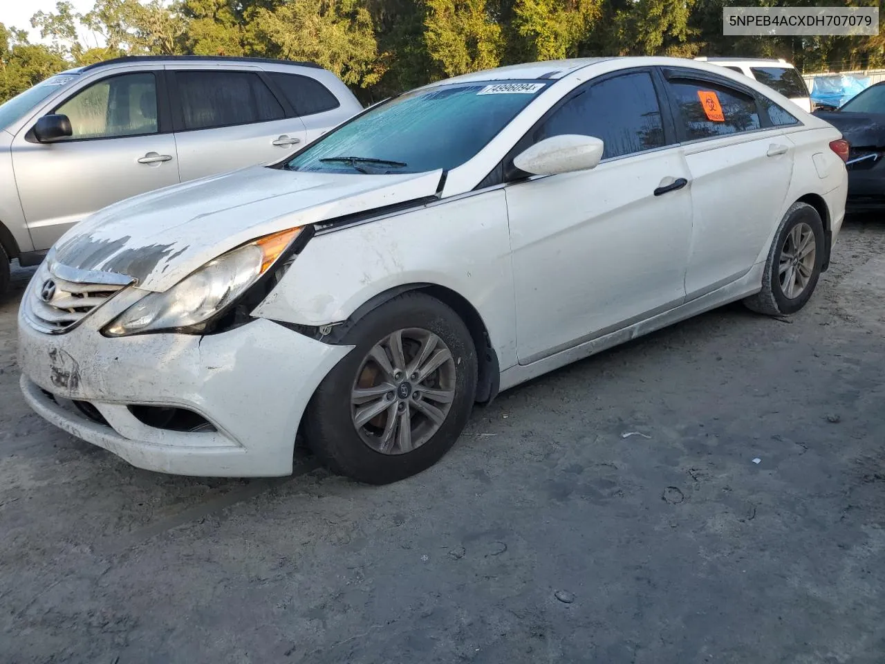 5NPEB4ACXDH707079 2013 Hyundai Sonata Gls