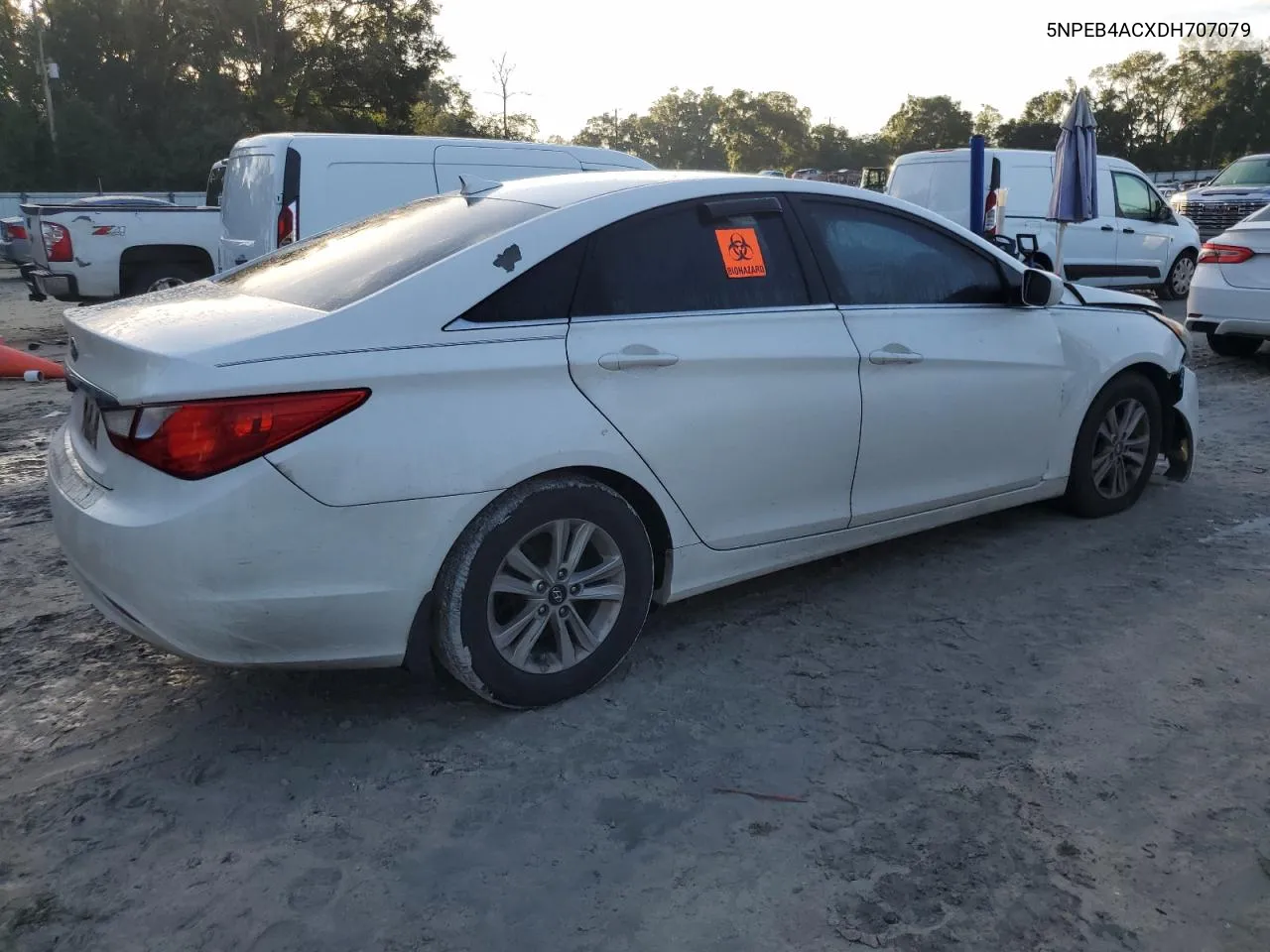 2013 Hyundai Sonata Gls VIN: 5NPEB4ACXDH707079 Lot: 74996094