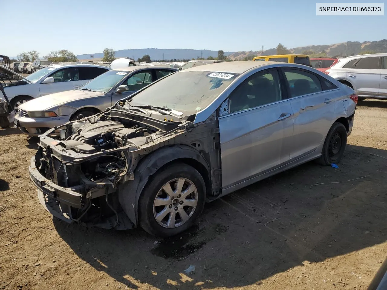 2013 Hyundai Sonata Gls VIN: 5NPEB4AC1DH666373 Lot: 75025614