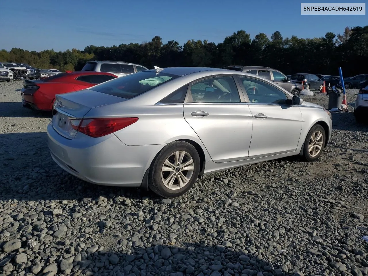 2013 Hyundai Sonata Gls VIN: 5NPEB4AC4DH642519 Lot: 75057844