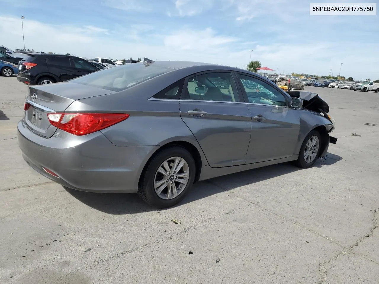 2013 Hyundai Sonata Gls VIN: 5NPEB4AC2DH775750 Lot: 75111224